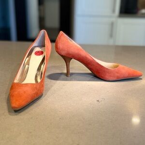 Elegant Orange Women's Heels
